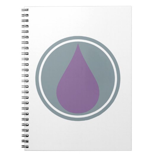 Carnet Huiles essentielles pourpres (Devant)