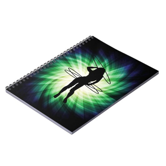 Carnet Hula Hoop Girl ; Cool (Côté gauche)