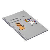 Carnet Human Resources HR Unicorn Horse Funny (Côté Droit)
