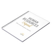Carnet Human Resources Squad – Personalized Notebook (Côté gauche)