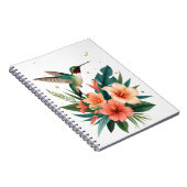 Carnet Hummingbird Bloom Tropical Botanical Notebook (Côté Droit)
