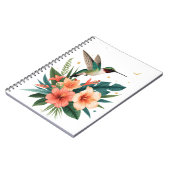 Carnet Hummingbird Bloom Tropical Botanical Notebook (Côté gauche)