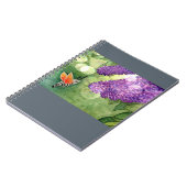 Carnet Hummingbird Hawk Moth and Lilacs (Côté gauche)