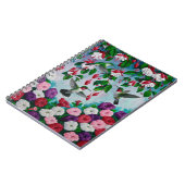 Carnet Hummingbirds à Fuchsia Flower Garden (Côté gauche)