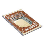 Carnet Humour de cuisine grille-pain rétro (Côté Droit)