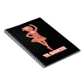 Carnet humour écossais drôle danseur Félicitations (Côté Droit)