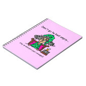 Carnet Humour heure du coucher (Côté gauche)