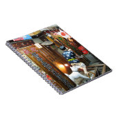 Carnet Humour Japonais - Chien tirant des culottes vers l (Côté Droit)