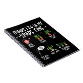 Carnet Humour jardiner Plante Whisperer Fleurs (Côté Droit)