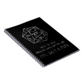 Carnet Humour RPG DM | L'Imaginaire tuer le parti est un  (Côté Droit)