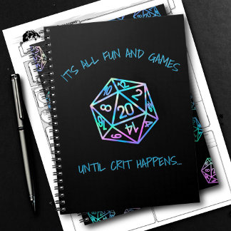 Carnet Humour RPG | Holo Amusement et Jeux jusqu'à ce que