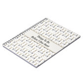 Carnet Hunting Theme with Deer Antlers and Bow (Côté gauche)