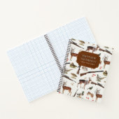 Carnet Hunting Wildlife Outdoorsman Pattern (Intérieur)