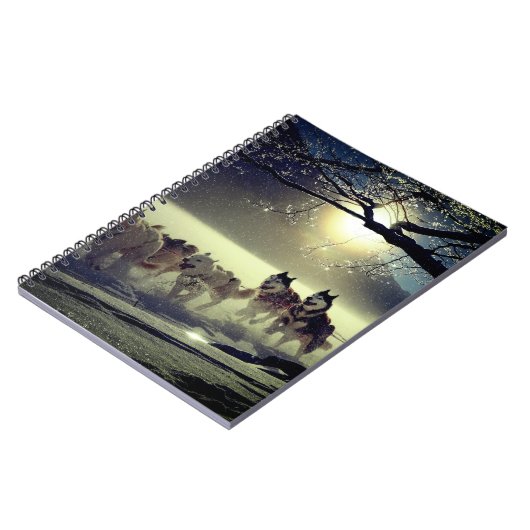 Carnet Huskies (Côté gauche)