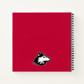 Carnet Huskies du nord de l'Illinois (Dos)