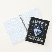 Carnet Husky Est Mon Esprit Animal Majestic Husky Chien (Intérieur)