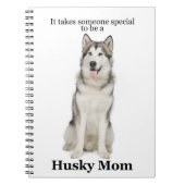 Carnet Husky Mom (Devant)