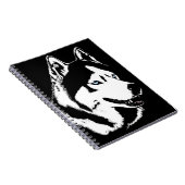 Carnet Husky Pup Sibérie Husky Cadeaux et Livres (Côté Droit)