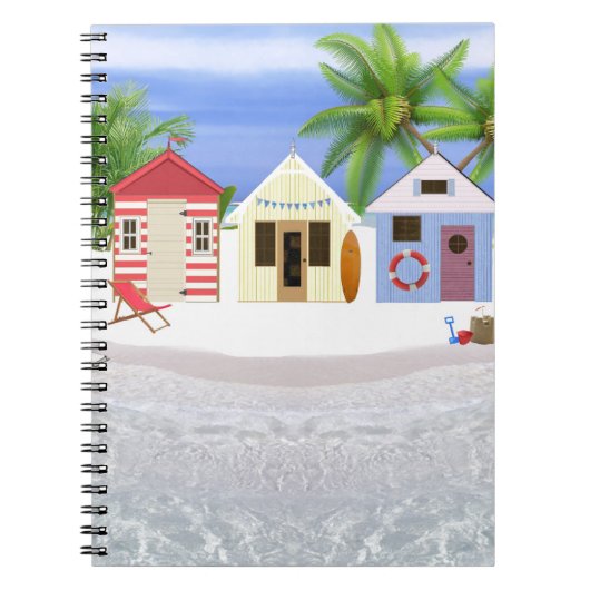 CARNET HUTTES DE PLAGE (Devant)