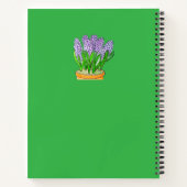 Carnet Hyacinthes pourpres a dans Planter (Dos)