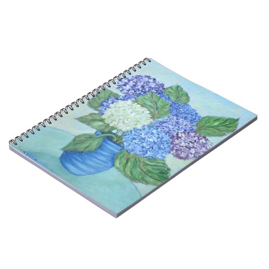 Carnet Hydrangea (Côté gauche)