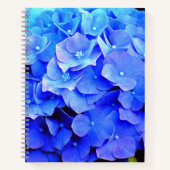 Carnet Hydrangea Blues (Devant)
