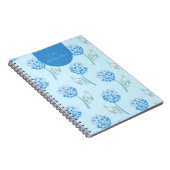 Carnet Hydrangea Personnalisable de Style Grandmillennial (Côté Droit)