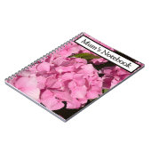 Carnet Hydrangea rose (Côté gauche)