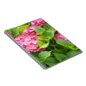 Carnet Hydrangeas Rose Foncé (Côté Droit)