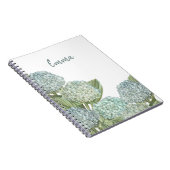 Carnet Hydrangée bleue (Côté Droit)