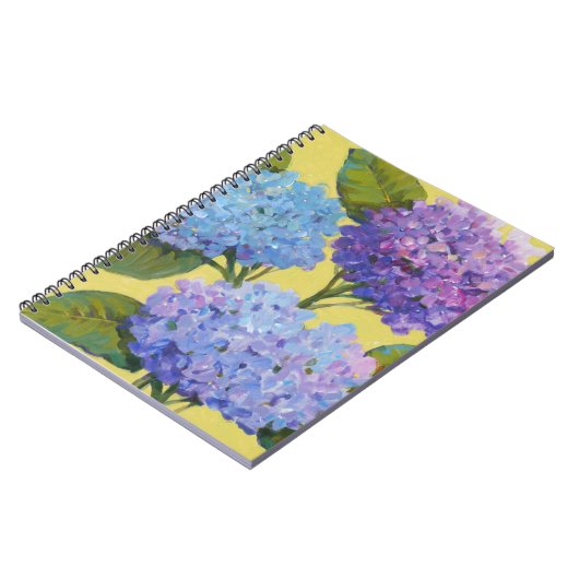 Carnet Hydrangée de printemps I (Côté gauche)