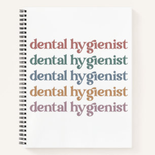 Carnet Hygiéniste dentaire rétro   RDH Dentist Dentist Ca