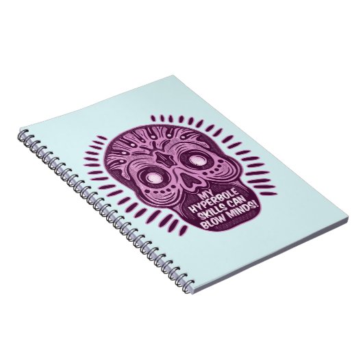 Carnet Hyperbole Funny ANGLAIS LANGUE (Côté Droit)