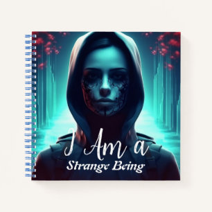 Carnet I Am a Strange Being Notitieboek