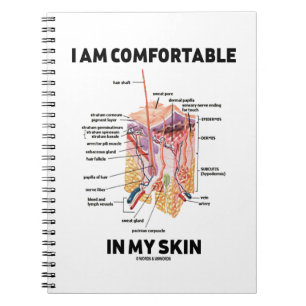 Carnet I Am Comfortable In My Skin