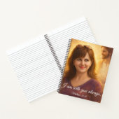 Carnet I Am With You Always Custom Photo Notebook  (Intérieur)