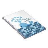 Carnet I amour de Whaley vous ! Bleu (Côté Droit)