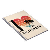 Carnet I ♥ California Retro (Côté Droit)