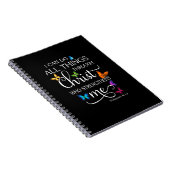 Carnet I Can Do All Things Through Christ Butterfly (Côté Droit)