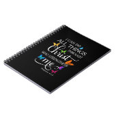Carnet I Can Do All Things Through Christ Butterfly (Côté gauche)