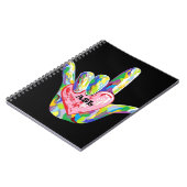 Carnet I coeur ASL (Côté gauche)