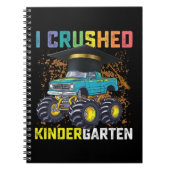 Carnet I Crushed Kindergarten Monster Truck Graduation (Devant)