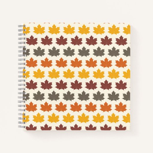 Carnet I Feuilles automnales (Devant)