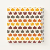 Carnet I Feuilles automnales (Dos)