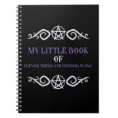 Carnet I Have Clever Tricks And Fiendish Plans Notebook (Devant)