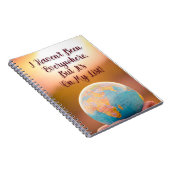 Carnet I Haven't Been Everywhere (Côté Droit)