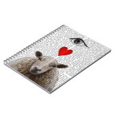 Carnet I Heart Ewe (Côté gauche)