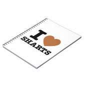 Carnet I Heart Sharts (Côté gauche)