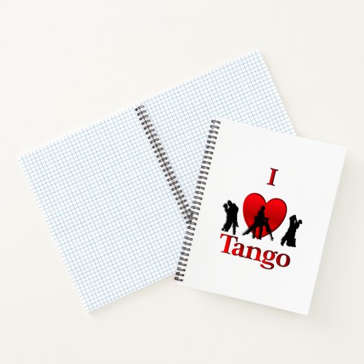 Carnet I Heart Tango (Intérieur)