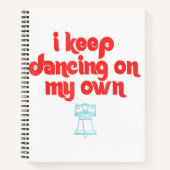 Carnet I Keep Dancing on My Own Philadelphie (Devant)